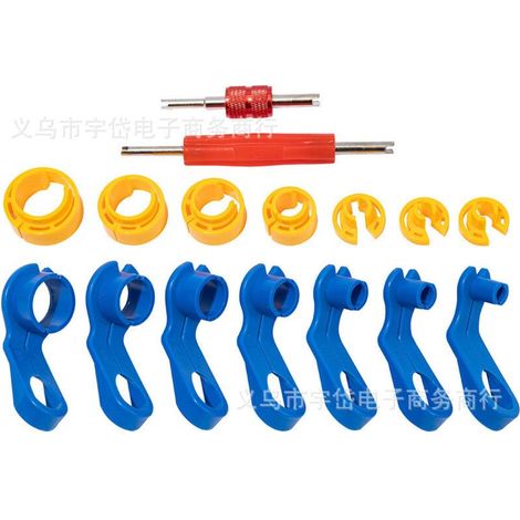 16 outils à connexion rapide, déconnecteur de conduite de carburant, déconnecteur de connecteur, pour climatisation automobile (1/5)