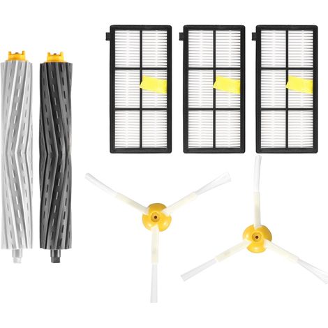 Kit de remplacement d'outils de brosses de filtres de nettoyeur électrique pour Roomba série 800/870/880/960/980 (1/5)