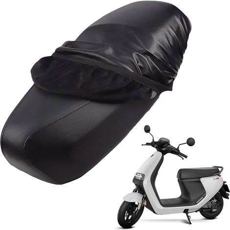 Housse de Selle Moto Imperméable Taille M pour Sièges de 52 à 63 cm, Protection UV et Anti-Rayures  Idéale pour Tous Types de Motos et Scooters  Protège Contre la Pluie et Le Soleil