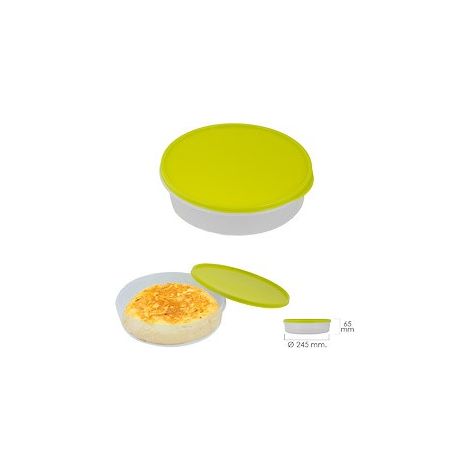 Contenitore per omelette rotondo ø 24,5 cm. 2 litri