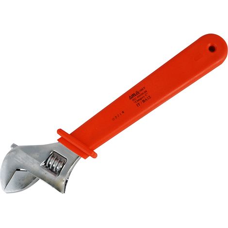 ITL Insulated Insulated Adjustable Wrench 300mm 12in Indestructible ITL03010 (1/2)
