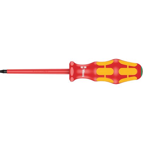 Tournevis isolé pour Vis Torx, T x 25 x 100 mm, Rouge (1/5)