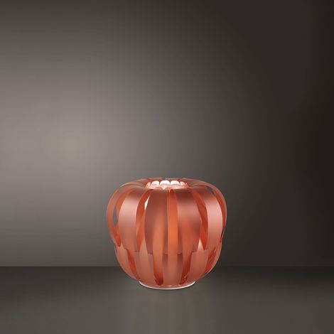 Lampada da Tavolo Copper in Metallo Bianco 29 x 23h