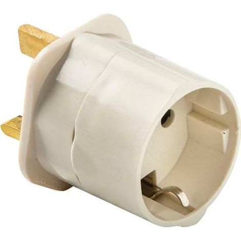 ADAPTADOR INGLES-EUROPEO10A-250V DUOLEC - EHLIS
