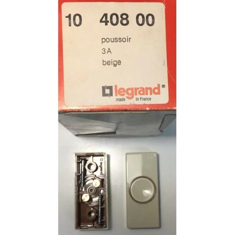 Legrand 40800 - 3A Push Button - Beige