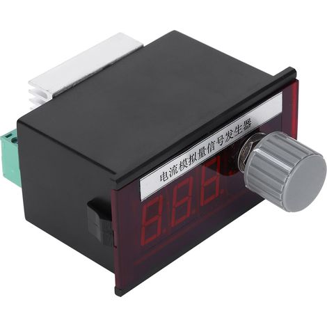 Générateur de courant numérique CS4100MA avec potentiomètre multitour et bouton de réglage large (1/5)