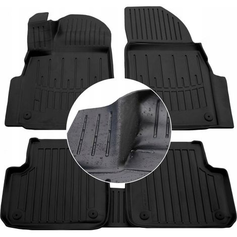 Tapis et essuie-glaces en caoutchouc pour VW Touareg 3 CR à partir de 2018 - UD Troughs (1/5)