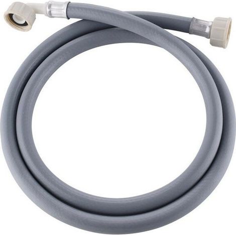 Tuyau Alimentation Machine a Laver, Rallonge Tuyau Lave Vaisselle, Coin de 3/4 pouces Tuyau Arrivee Deau pour Lave Vaisselle, Tuyau D'arrivée Universel Adapté aux Machines à Laver, lave-Vaisselle(3m) (1/4)