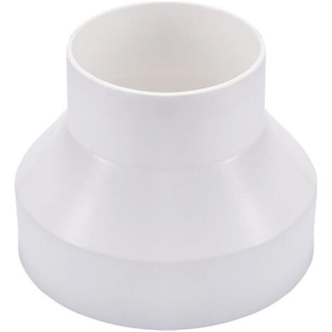Adaptateur de conduit, Réducteur de Conduits d'Adaptateur pour ventilateur d'extraction pour conduit de ventilation (200mm à 150mm)