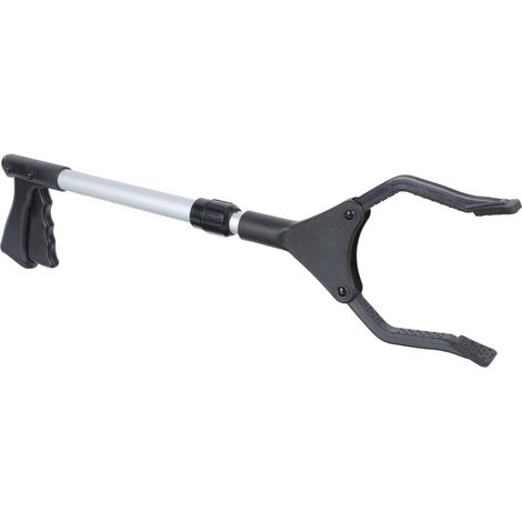 Pince Ramasse Déchets Aluminium Robuste Outil De Nettoyage Extérieur Multifonctionnel Pour Jardin Et Ramassage Objets Lourds (1/4)