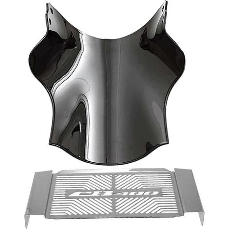 Pare-brise avant pour moto Honda Hornet CB400 et grille de protection de radiateur moteur