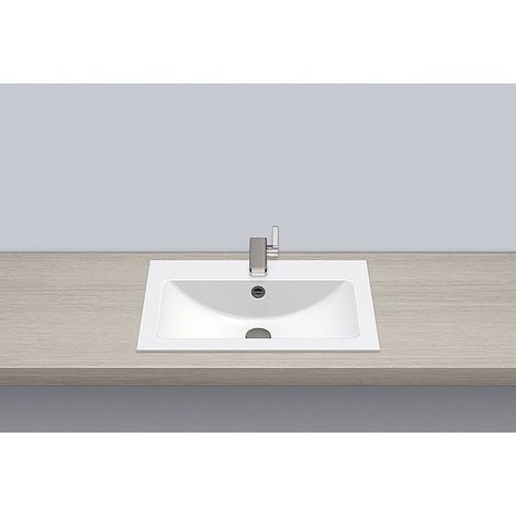 Alape Einbaubecken EB.R585H, rechteckig B: 585mm H: 143mm T: (1/5)