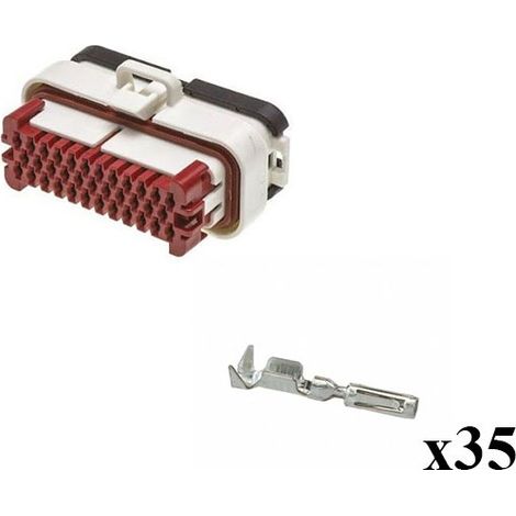 Kit Connettore Ampseal Maschio 35 Vie bianco