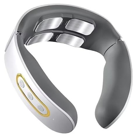 Solution Cervicale 11 en 1 - Masseur Cervical avec Chaleur 42°C, Portable et Rechargeable pour le Confort du Cou