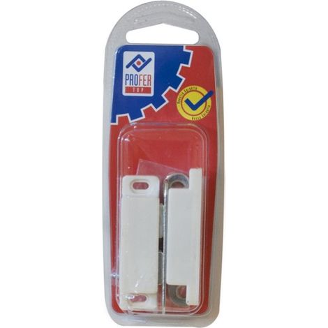 CHIUSURA MAGNETICA BIANCA BL 2 PZ - 54 MM