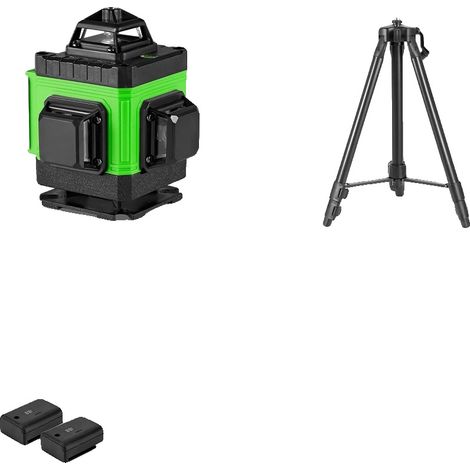 Niveau Laser, 16 Lignes, Contrôle à Distance APP, 1,2M Ensemble de trépied (1/2)