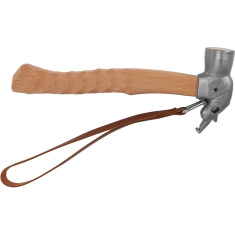 Marteau multifonctionnel en acier inoxydable avec griffes, idéal pour le camping, la randonnée et les accessoires de tente. (1/5)