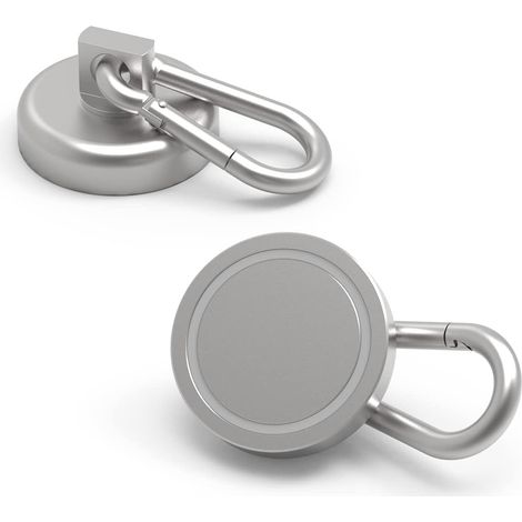 Magnethaken 36 kg (80 lbs) Hochleistungs-Neodym-Magnet mit Kardanaufsatz