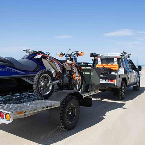 Zoternen Sangles d'arrimage rembourrées avec boucle à came pour moto, cargaison, camion, remorque, bagages, planche de surf (1/4)