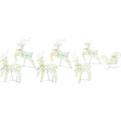 Rennes LED avec 40 LED 7 pcs Multicouleur PET (1/5)