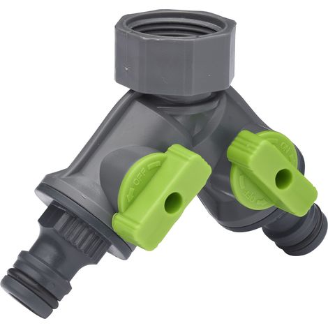 Nez sélecteur multi-voies automatique plastique AROZ 2 sorties (1/4)