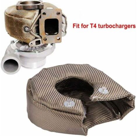 VURAHOME - Couverture Turbo Couverture de protection thermique Barrière Couverture de chargeur Turbo pour turbocompresseurs T4 A (1/4)