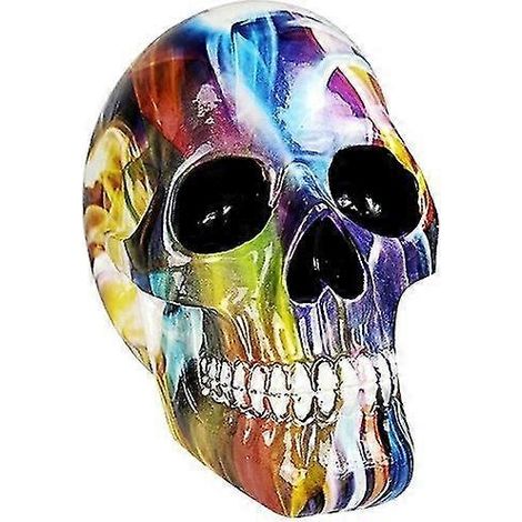 Halloween-Totenkopf-Dekoration für Spukhaus-Bar-Partys – Gruselatmosphäre und schillernde Dekoration (1/3)