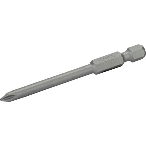 Bahco 1/4 Standard Schraubendreher Bits für PH1-Phillips-Schrauben 70 mm - 2 Stk. pro Blisterpackung
