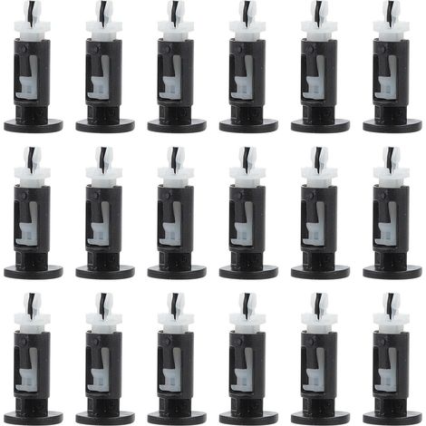 Clip de Fixation 40 Pièces pour Ventilateur de Dissipateur Thermique 775 Broche de Montage du Dissipateur Thermique, Compatible Lga 775, pour Ventilateur Cpu, Installation et Assemblage (1/5)