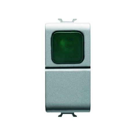 B-P 1M 1P NO 16A VOYANT VERT TITANE GEWISS GW14142