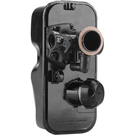 Carburateur pour tondeuse à gazon - Kit de remplacement - Pièces détachées - Compatible avec Briggs & Stratton 498809 (1/4)