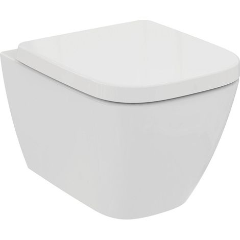 Pack WC IS i.life S WC sans rebord avec siège WC Softclosing 360x485x375mm Blanc