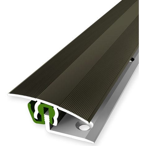 PROVISTON Übergangsprofil Parkettausgleich Breite: 38 mm Höhenausgleich: 7 - 18 mm Länge: 900 mm Aluminiumprofil Bronze 1 Stück (1/5)