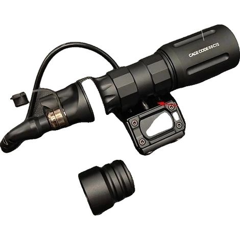 Torcia elettrica, design tattico, funzioni di illuminazione versatili, set BK Short V2 (1/2)