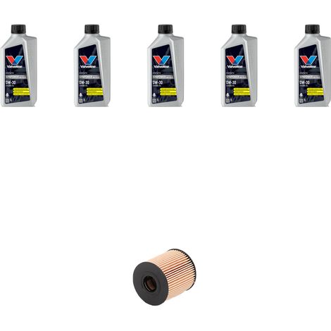 Kit filtro olio e 5L compatibile con Peugeot 3008 2.0 HDI 110kw dal 2009 (1/5)