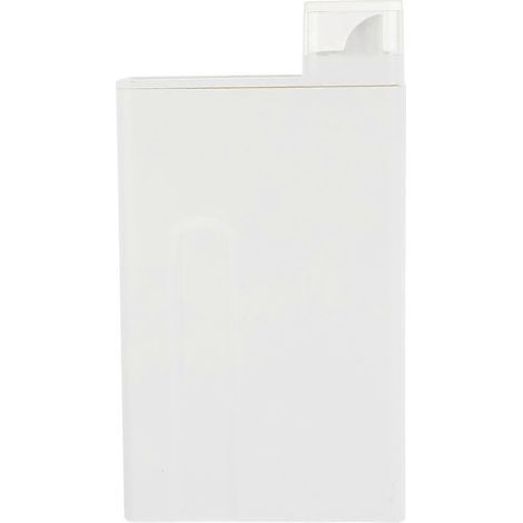 Leere Waschmittel-, Emulsions- oder Aufbewahrungsflasche für Lotion oder Shampoo (weiß) – 22 x 12 x 5,5 cm – Weiß (1/4)