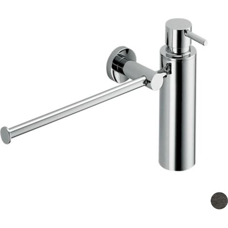 COLOMBO DESIGN Plus porta salviette con spandisapone grafite mat codice prod: W49750GM (1/2)