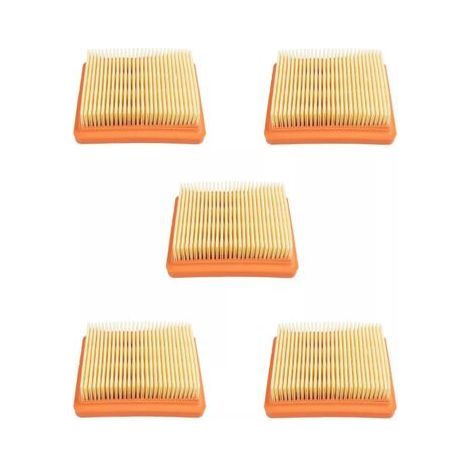 Paquet de 5. pièce de filtre à air 4180-141-0300 compatible avec de nombreux modèles de tondeuses à cordes Stihl pour FS89 FS91 FS111 FS131 4180 141 0300 (1/4)