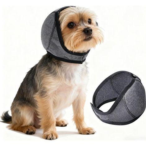 Hunde-Ohrenschützer, Lärmschutz, wasserdicht, verstellbar, lindert Angstzustände (kleine Größe) (1/5)