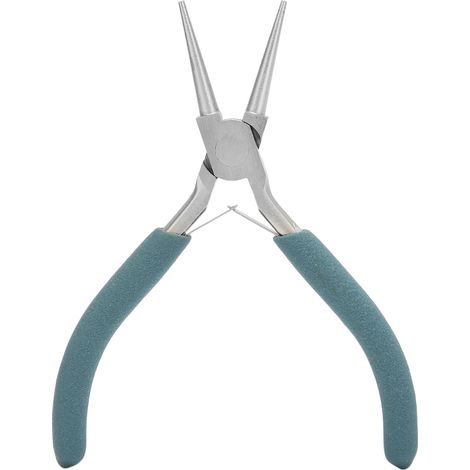 Pince à bec rond en acier pour la fabrication de bijoux, outils à main pour le modelage et la mise en forme de bijoux (1/5)