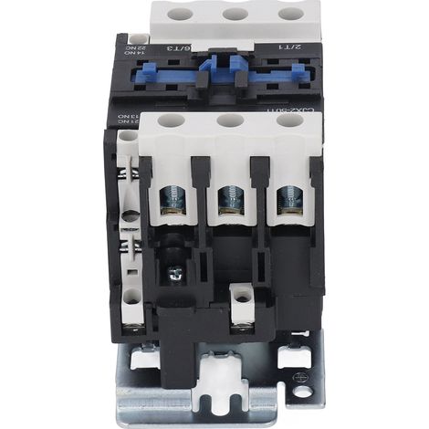Contacteur AC 50A 110V – Commutateur de charge avec contacts argentés pour alimentation électrique (1/5)