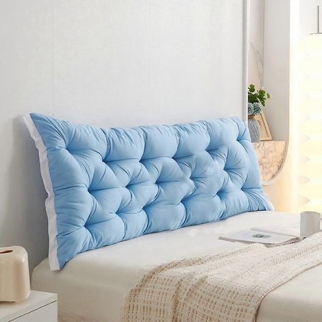 Liquidation Coussin de tête de lit rembourré mural, coussin traversin pour lit de dortoir, coussin de lecture 51 x 119 cm (20 x 47 po) (1/5)
