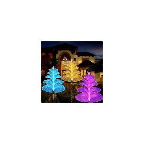 JSSEVN - 3 pcs Lampe de Pelouse LED Acier Inoxydable 3000K – Éclairage Extérieur Jardin Terrasse (1/4)