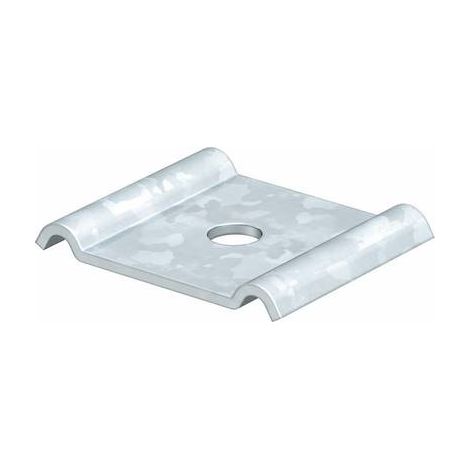 OBO Bettermann Elemento di serraggio per vite M6 60x40 acciaio zincato a fuoco, 6015271