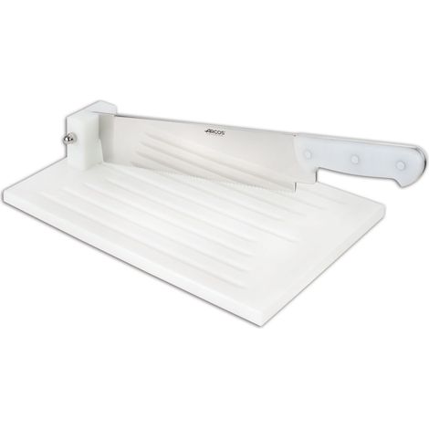 Couteau avec plaque à pain Arcos 689900 avec lame en acier inoxydable et mango plastique 520 x 270 mm dans une boîte. (1/5)