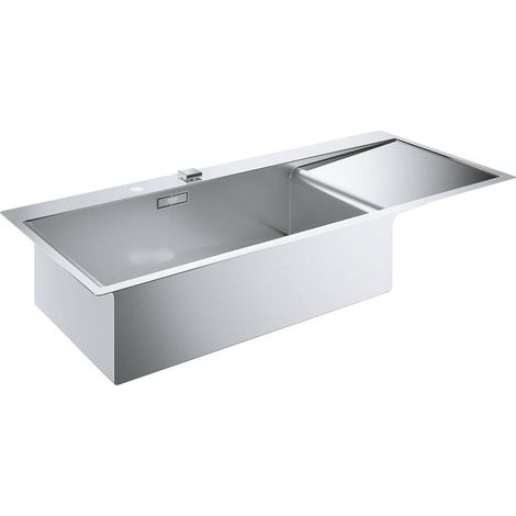 Fregadero K1000 1 cubeta izquierda acero inoxidable - GROHE (1/4)