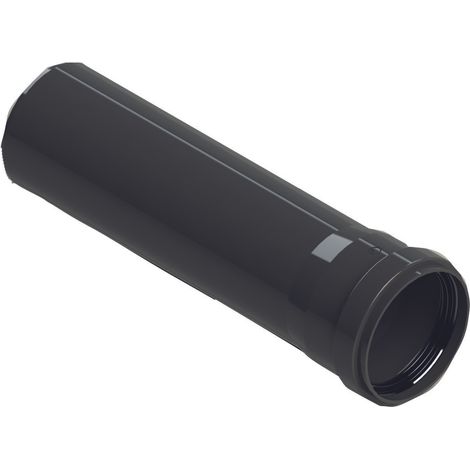 Teleskopverlängerung L 250mm mf d.60mm schwarz Polypropylen UV-beständig