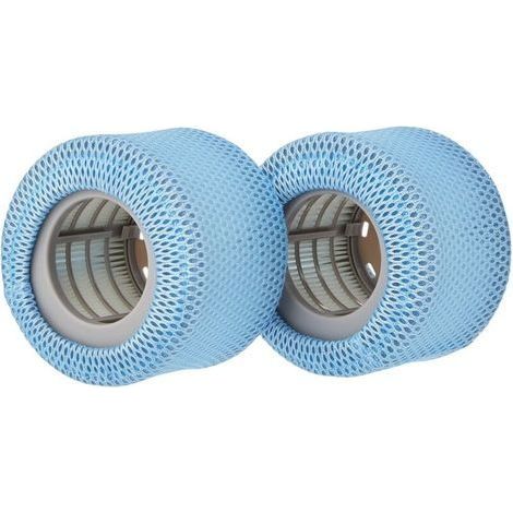 2er-Pack Ersatzfilterkartuschen für 90-Plissee-Whirlpools, weiß, Einheitsgröße (1/3)