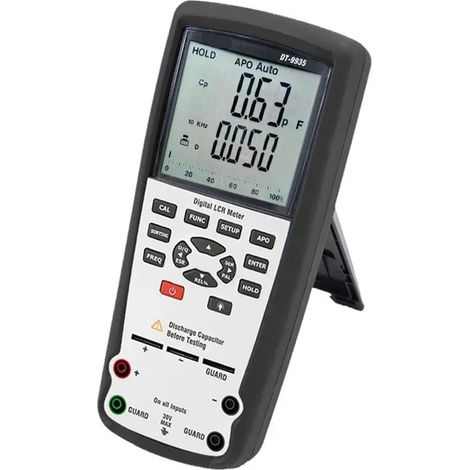 Testeur Professionnel de Type LCR DT-9935 Testeur de résistance de capacité d'inductance portatif Multimètre numérique (1/5)