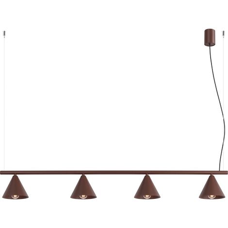 Sollux Nox Suspension de bar marron 4x E14 (1/5)